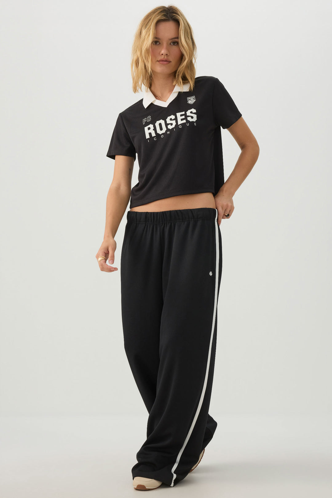Ardene x Roses FC Johnny Collar T-Shirt