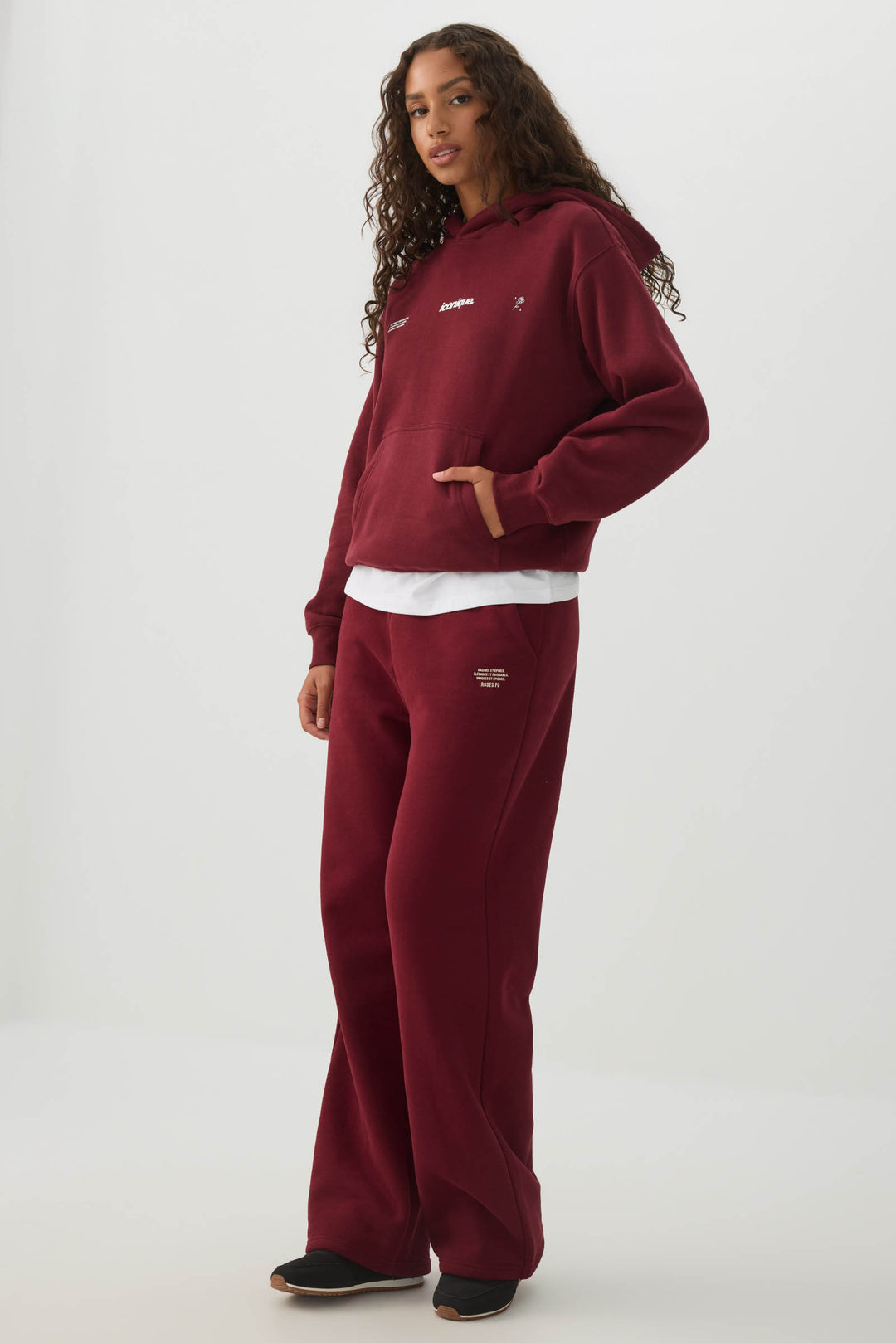 Ardene x Roses FC MADESOFT™ Fleece Straight Leg Sweatpants