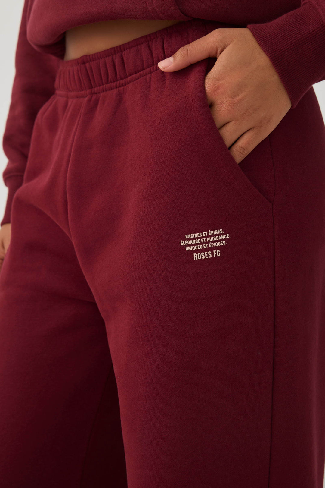 Ardene x Roses FC MADESOFT™ Fleece Straight Leg Sweatpants
