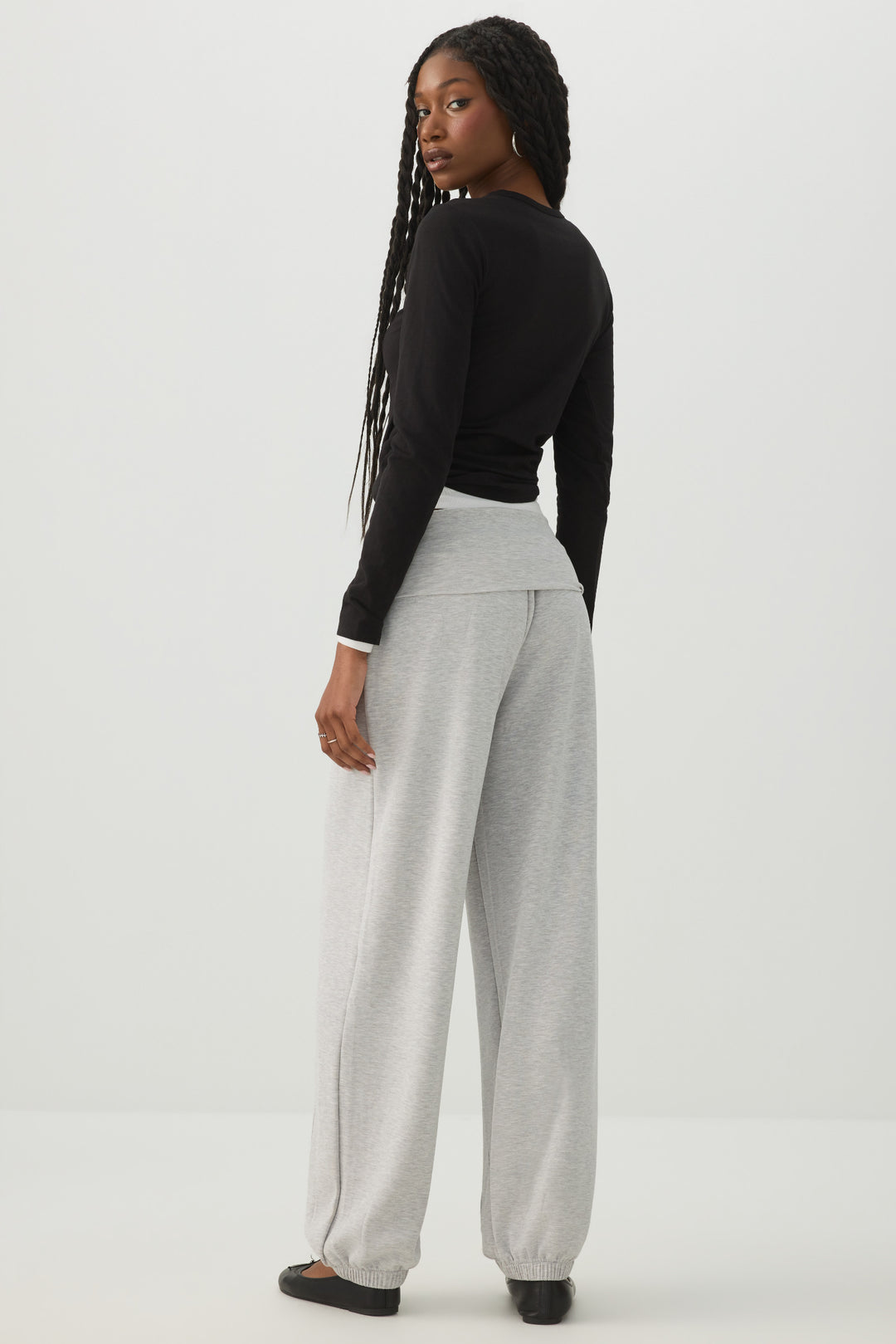 Neoprene-Like Bubble Pants