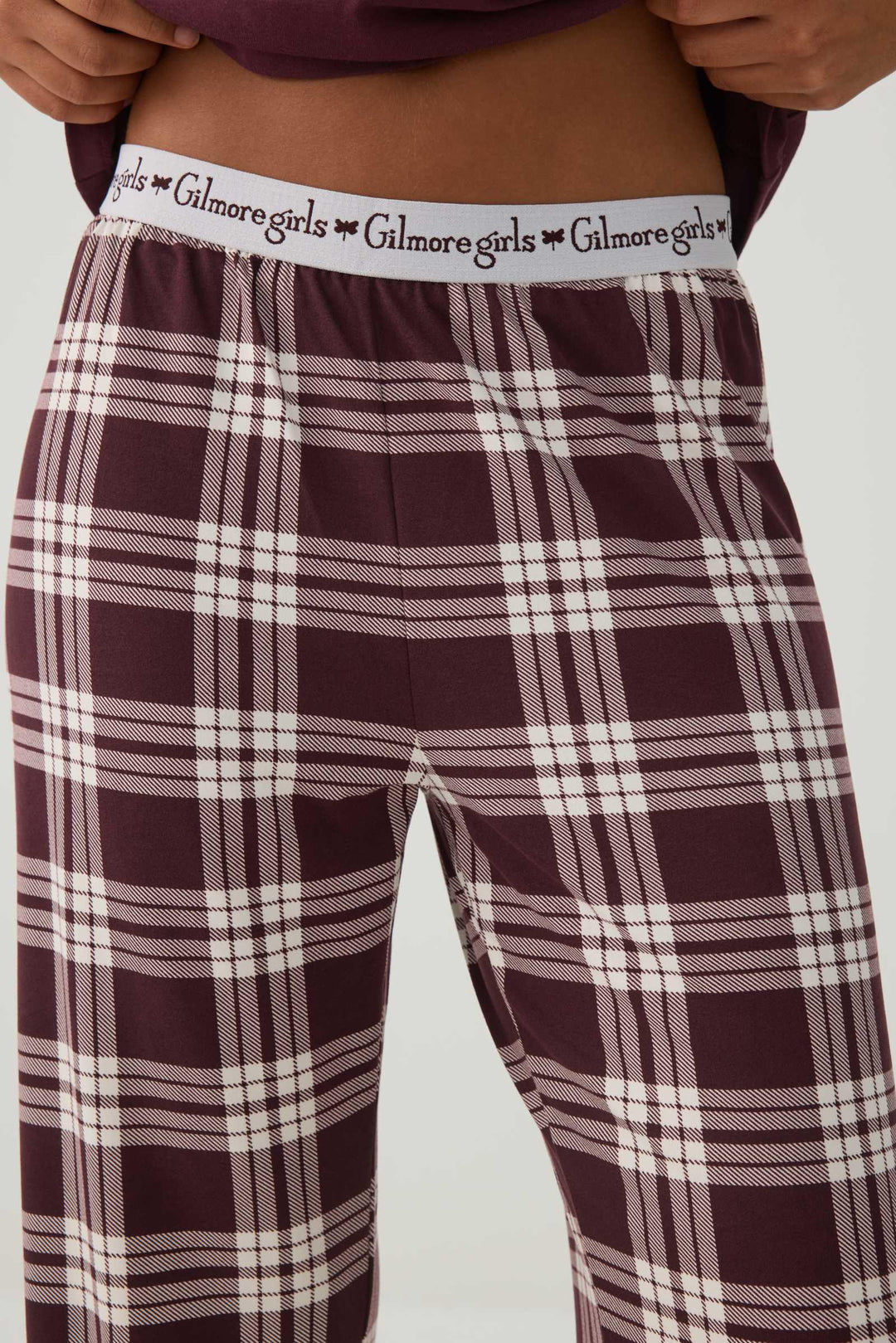Gilmore Girls Plaid PJ Set