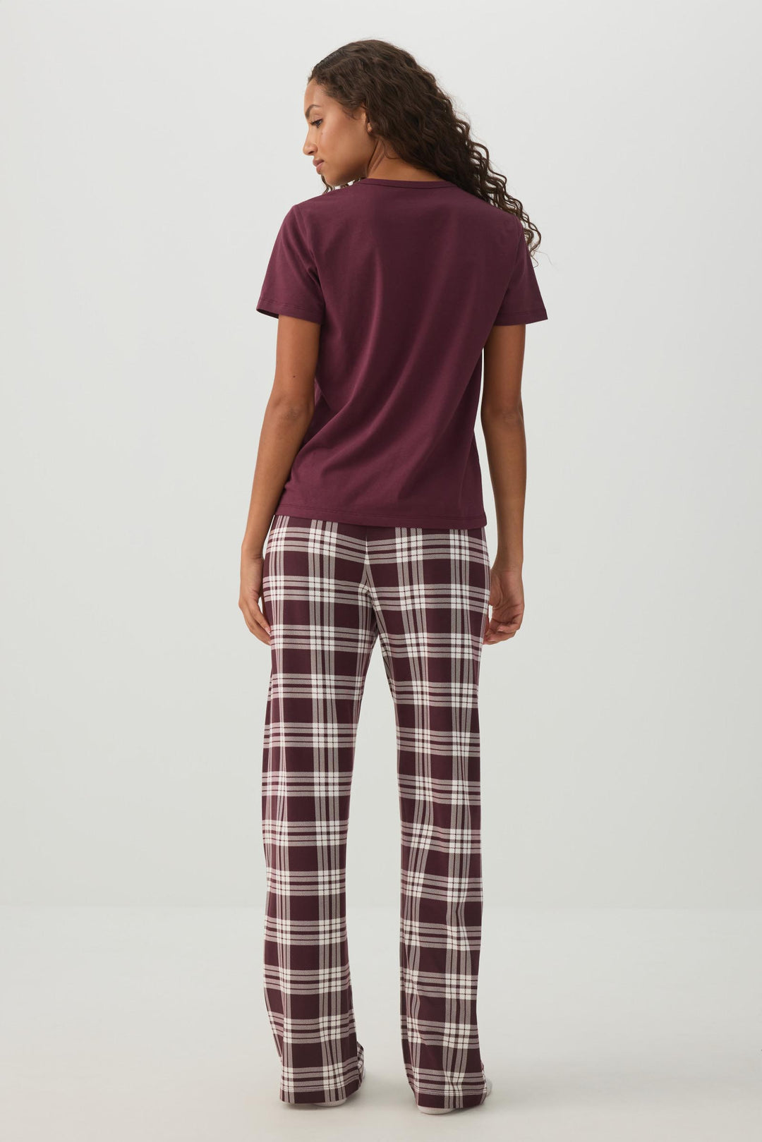 Gilmore Girls Plaid PJ Set
