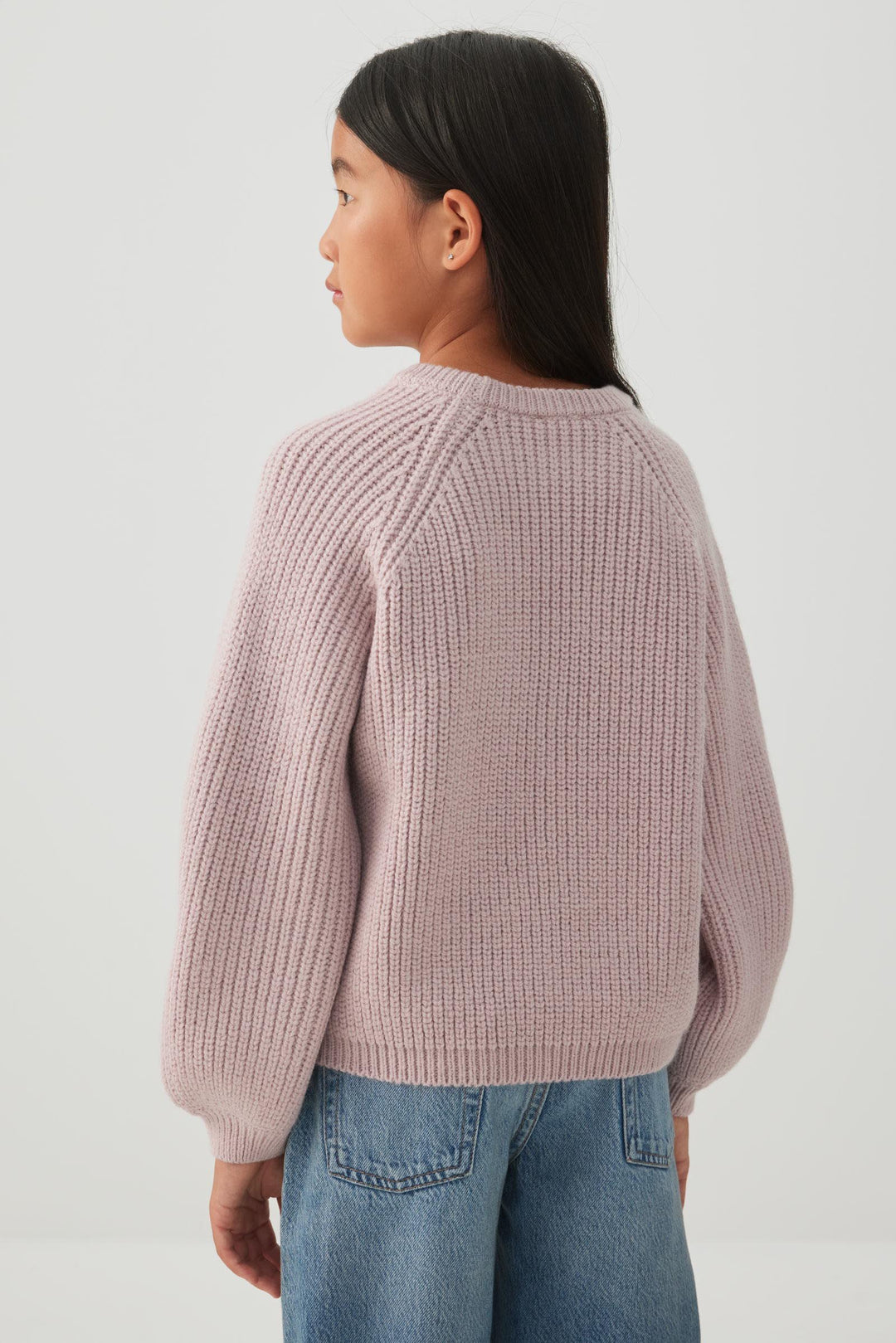 Oversized Cable Knit Chenille Sweater