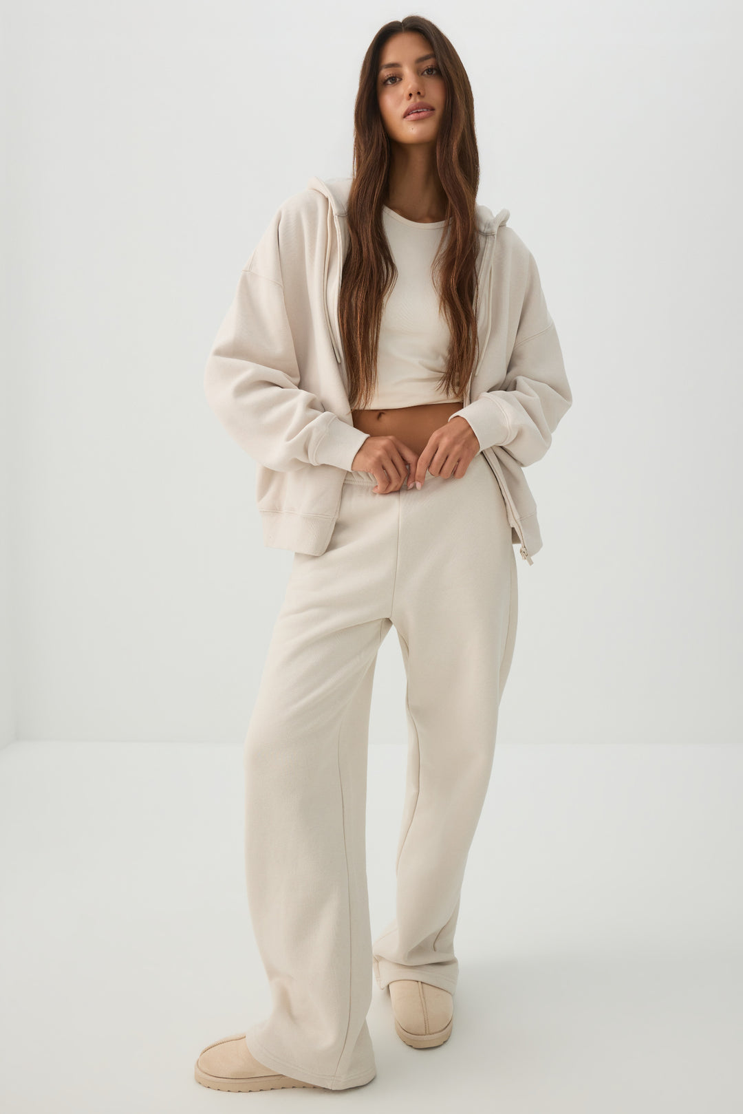 Veste ample à capuchon Molleton MADESOFT™