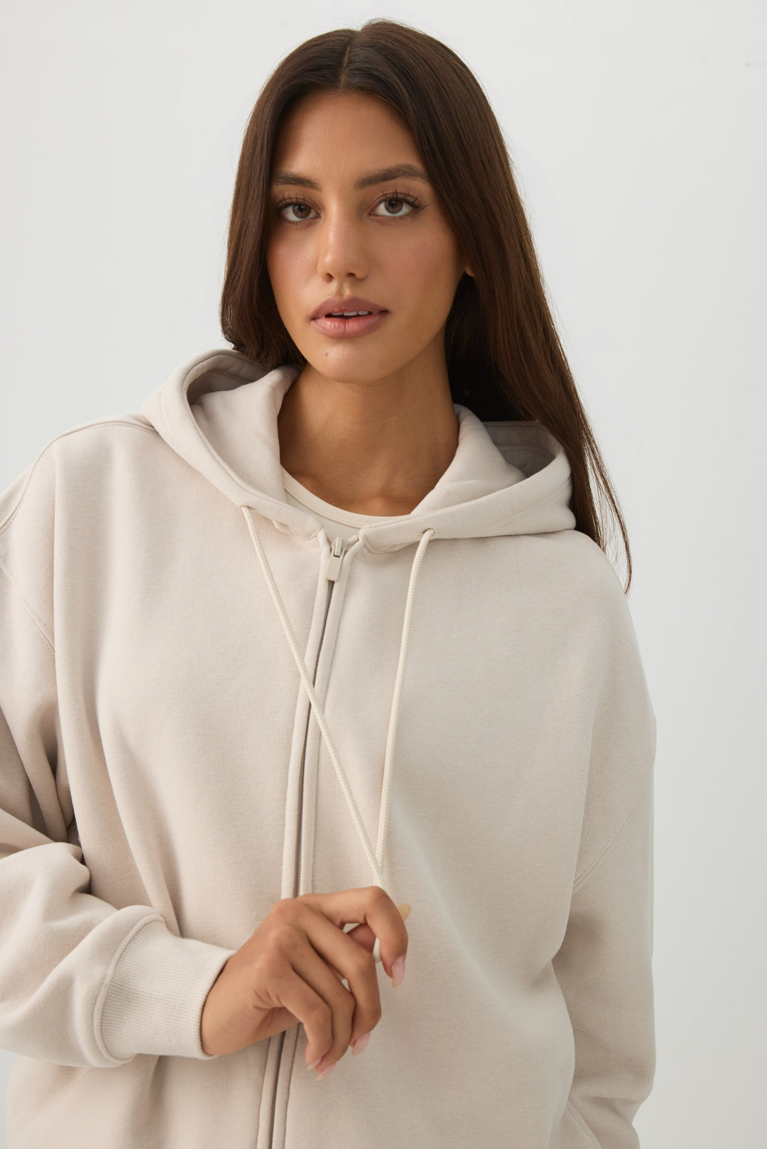 Veste ample à capuchon Molleton MADESOFT™