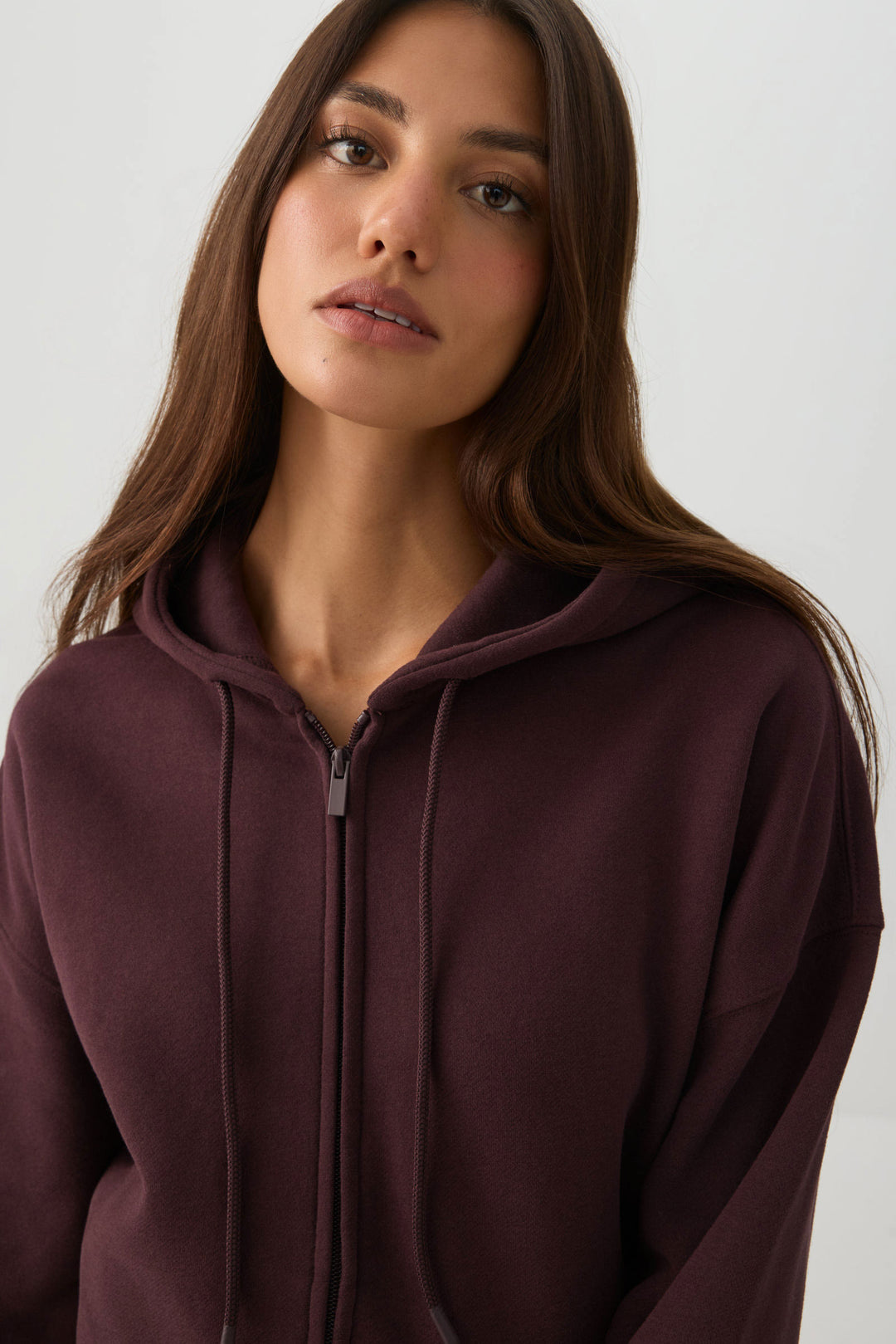 MADESOFT™ Fleece Oversized Zip Up Hoodie