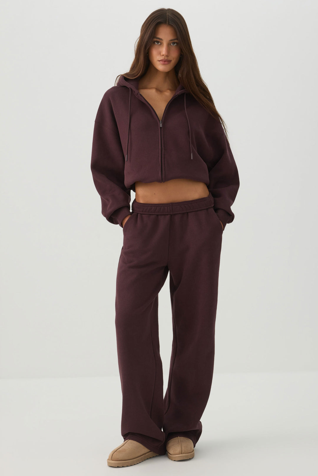 MADESOFT™ Fleece Oversized Zip Up Hoodie