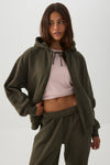 Veste ample à capuchon Molleton MADESOFT™