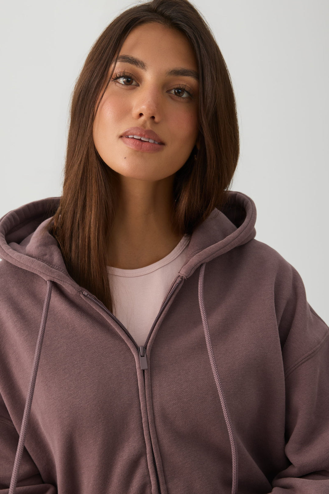MADESOFT™ Fleece Oversized Zip Up Hoodie