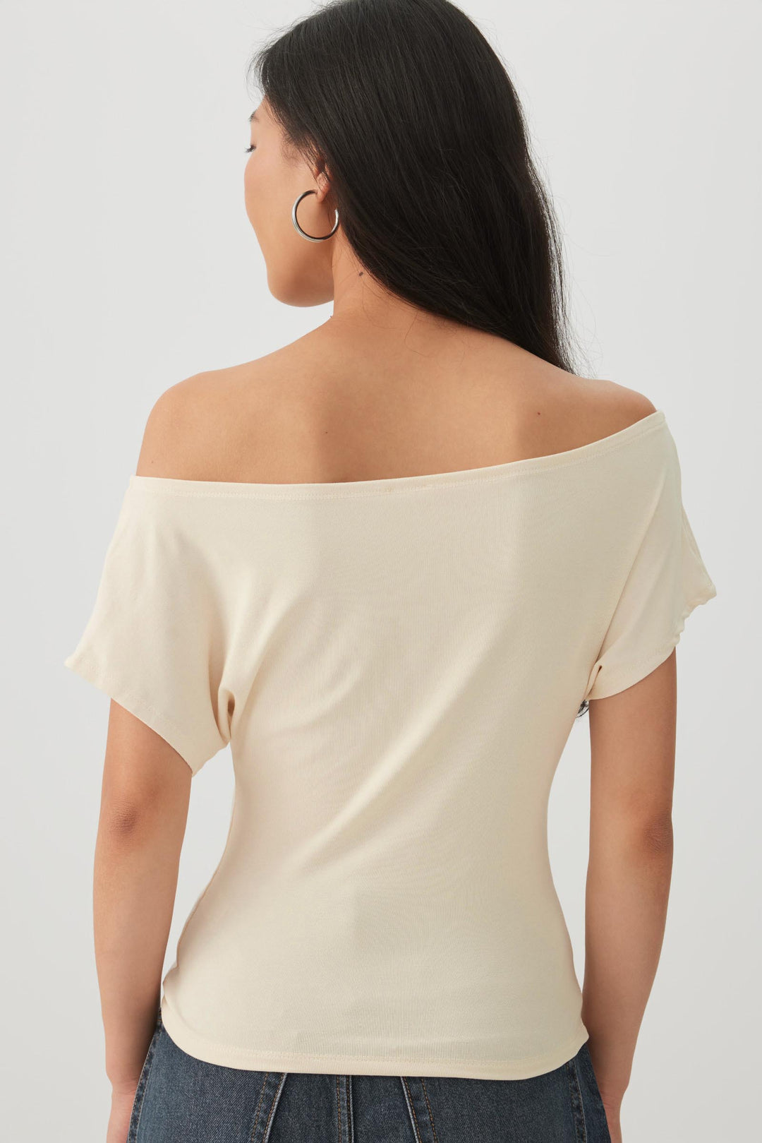 Asymmetric Cropped Top