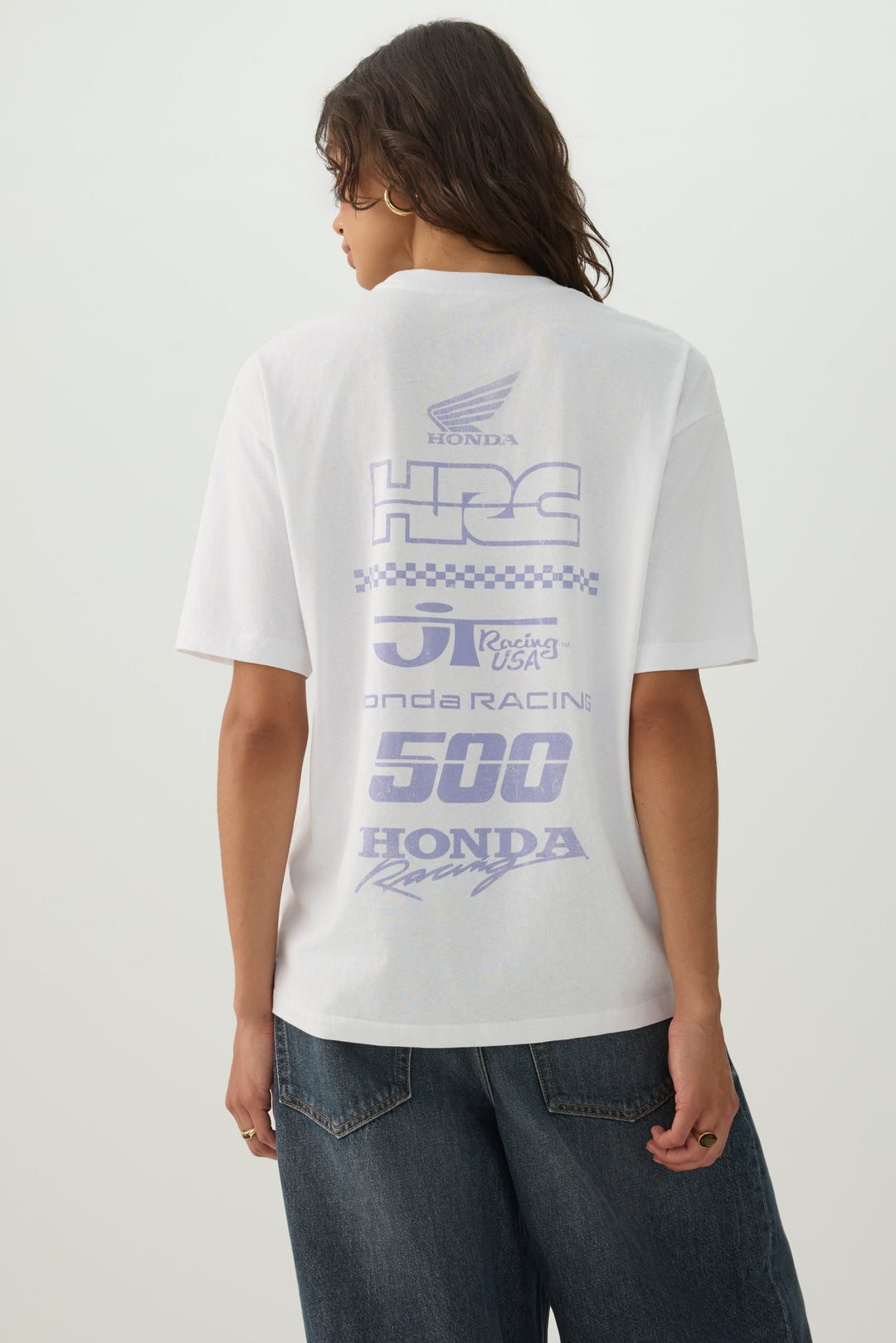 Honda Licensed Oversized Graphic T-Shirt
