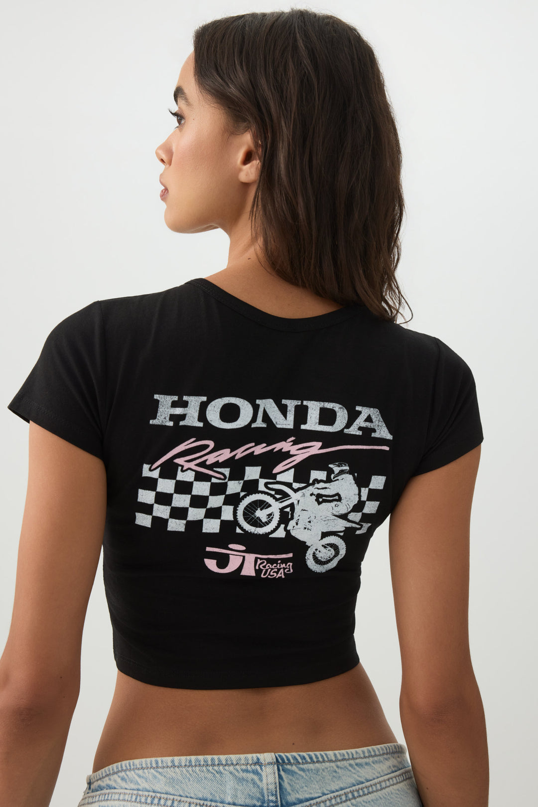 Licensed Coors Graphic Crop T-Shirt