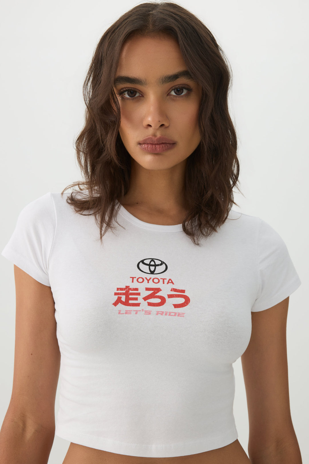 Licensed Coors Graphic Crop T-Shirt