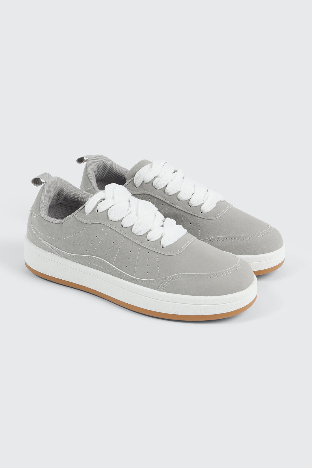 Espadrilles en faux suède à plateforme