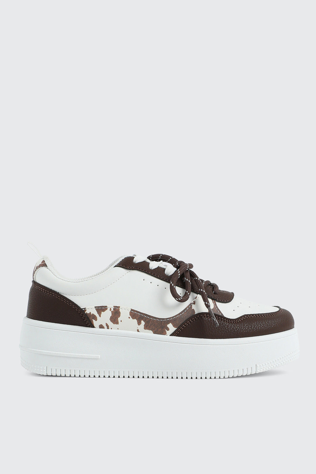 Espadrilles à semelle étaisse et double laçage