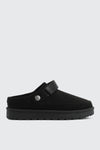 Faux Sheepskin Mules