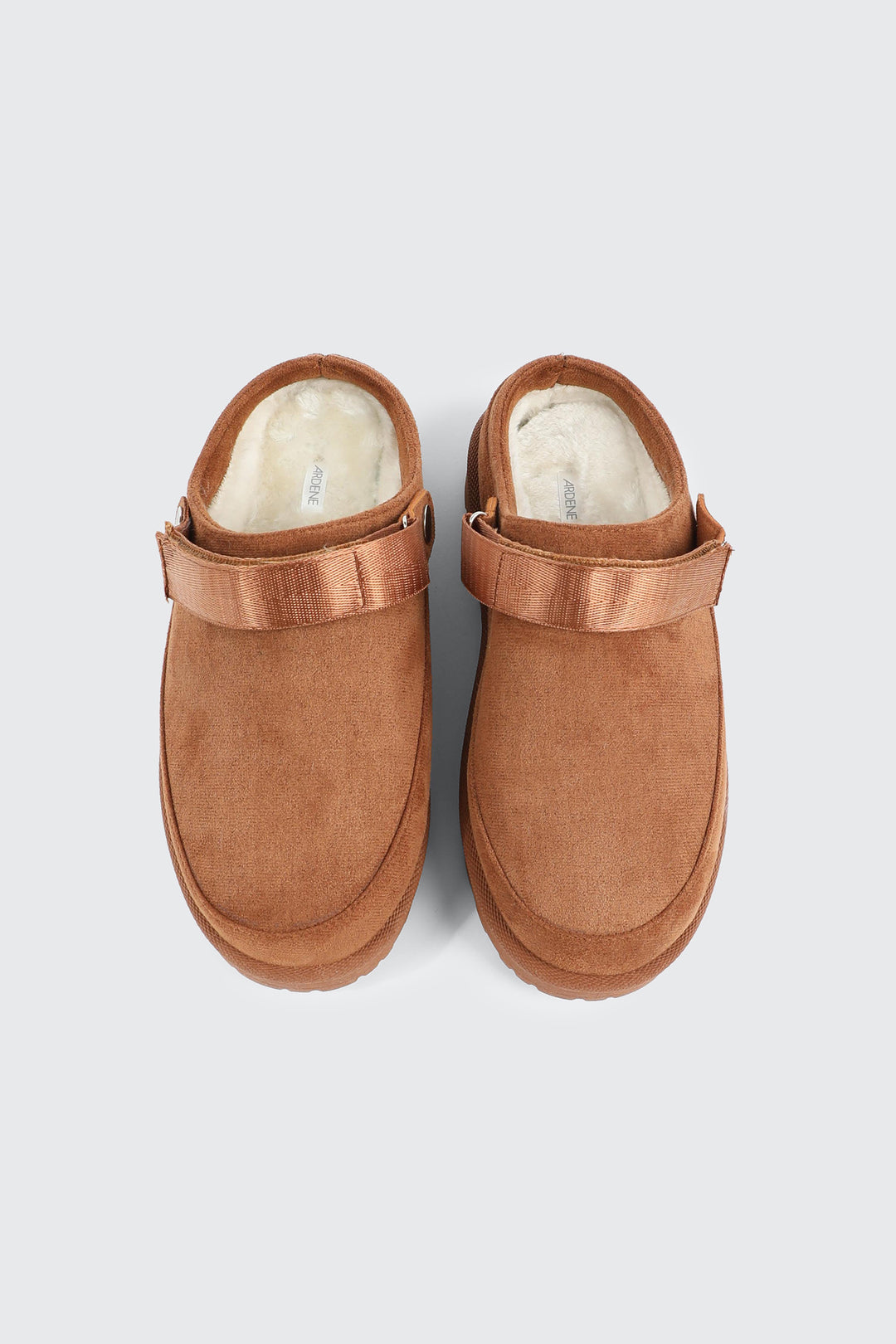 Faux Sheepskin Mules