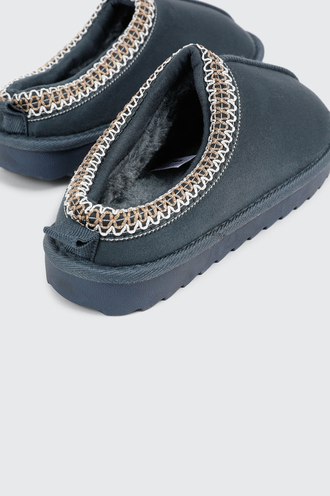 Faux Sheepskin Clogs