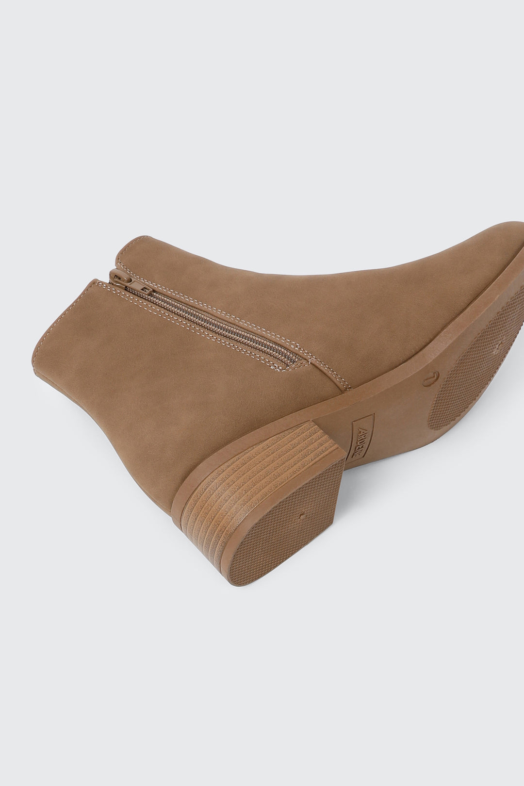 Ankle Boots with Zip Detail
