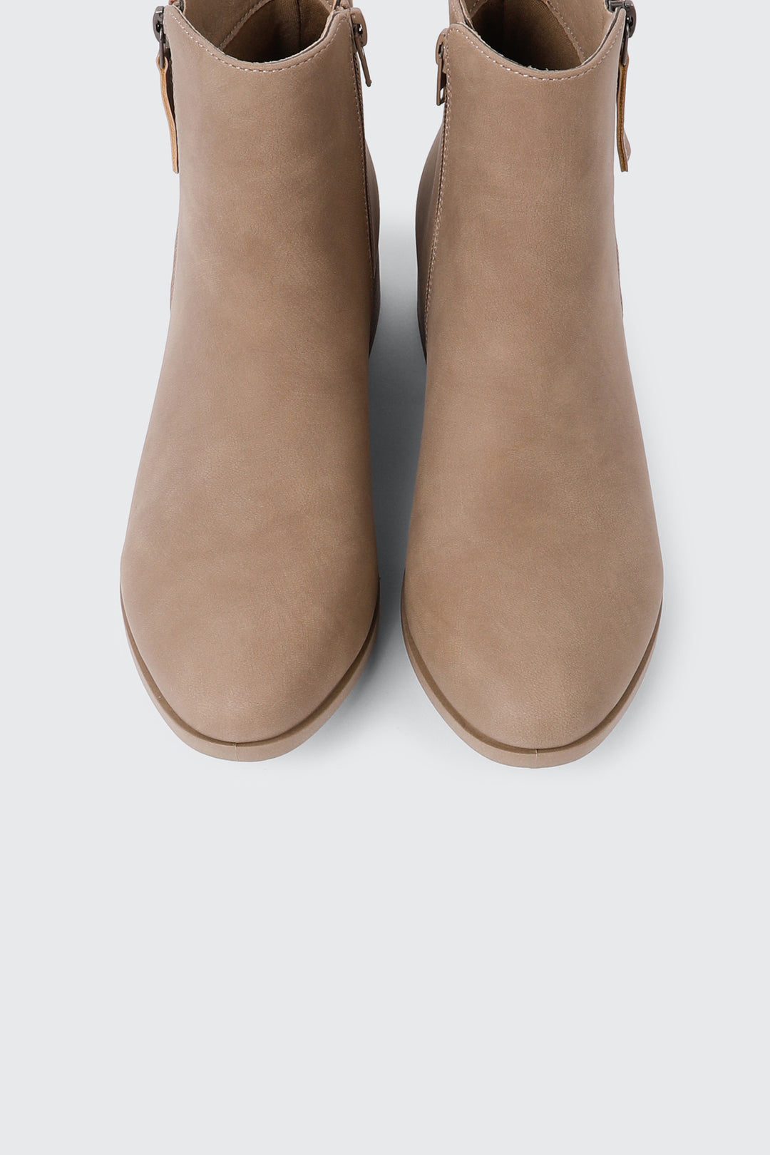 Ankle Boots with Zip Detail