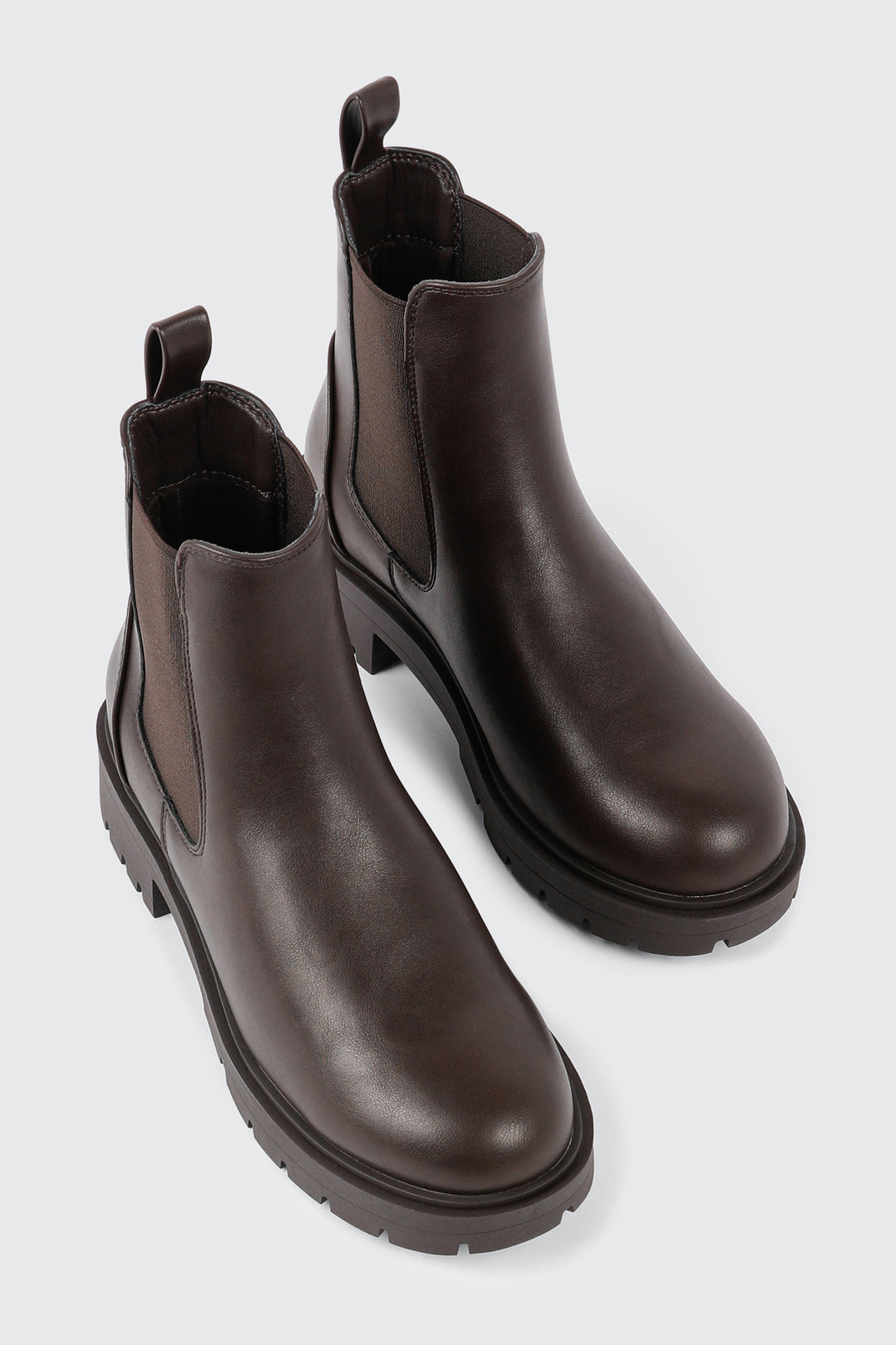 Bottes Chelsea à bout rond