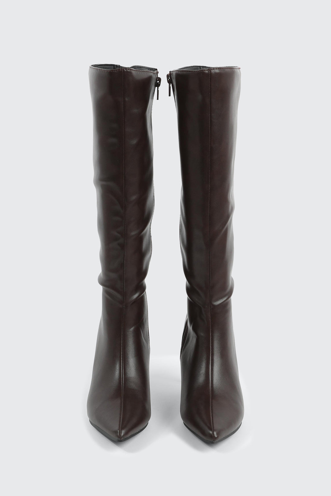 Pointed Toe Knee High Boots