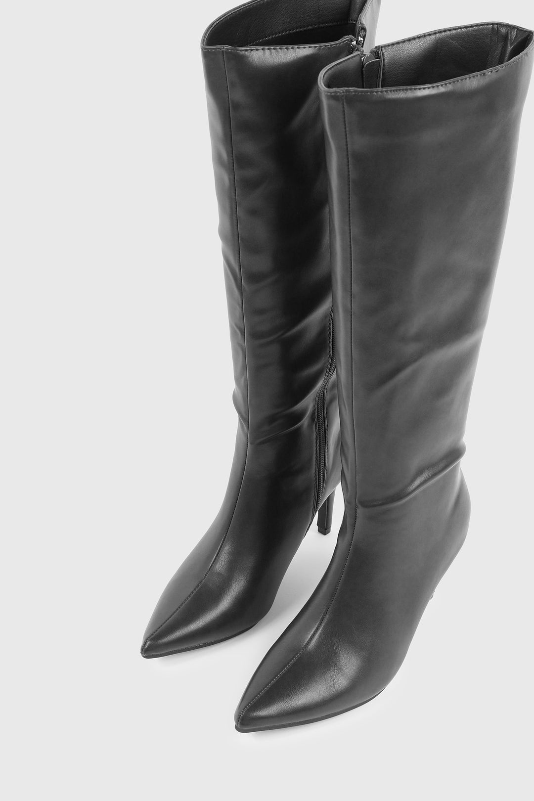 Pointed Toe Knee High Boots