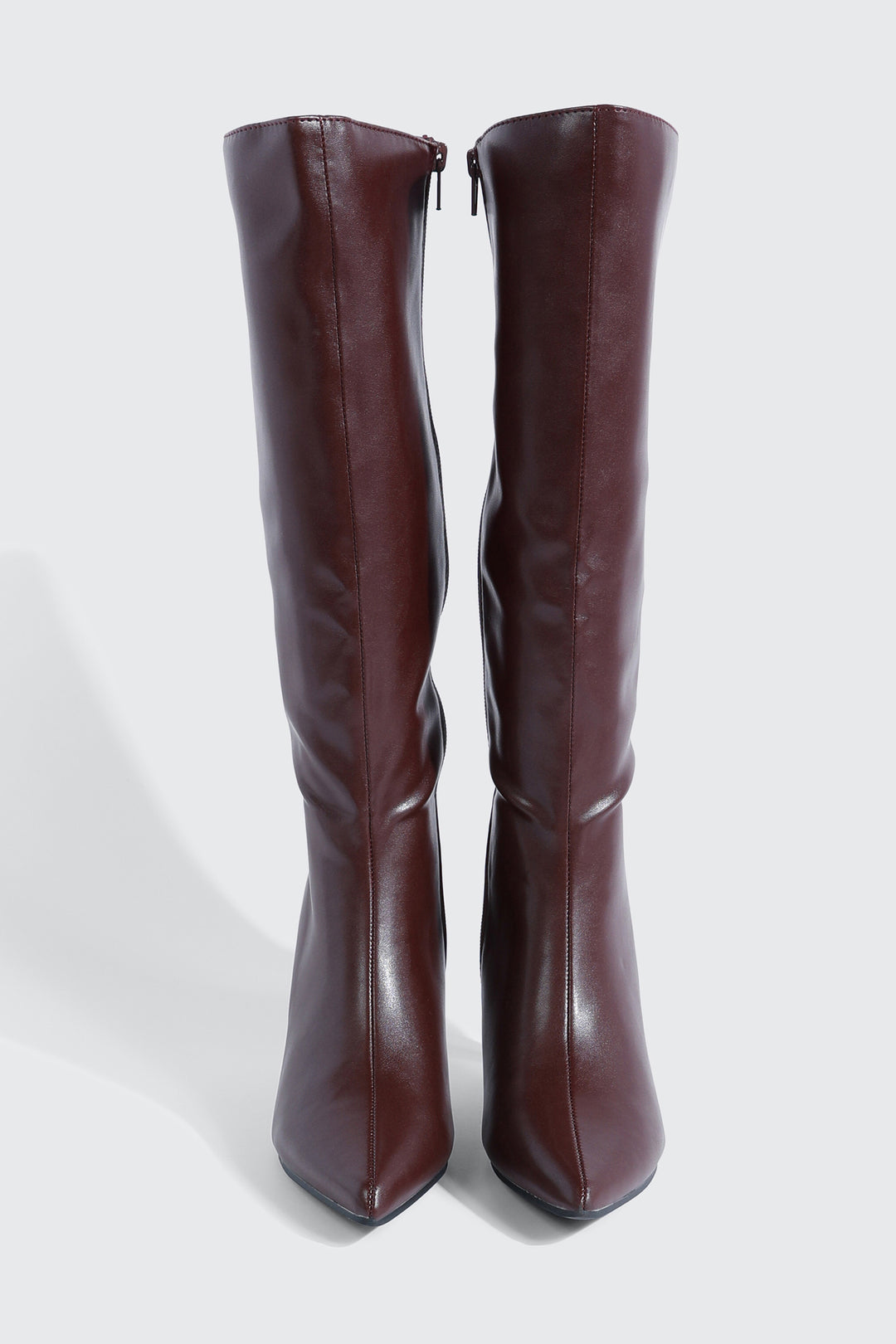 Pointed Toe Knee High Boots