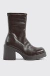 Block Mid Calf Boots