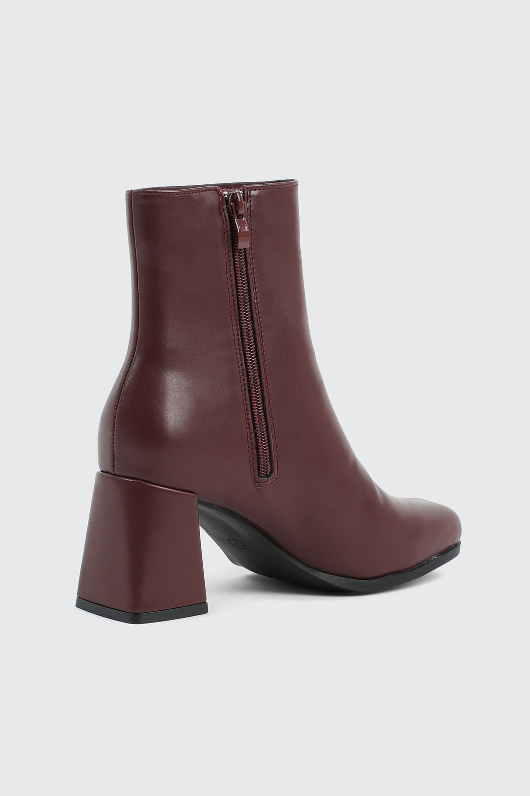 Square Toe Ankle Boots