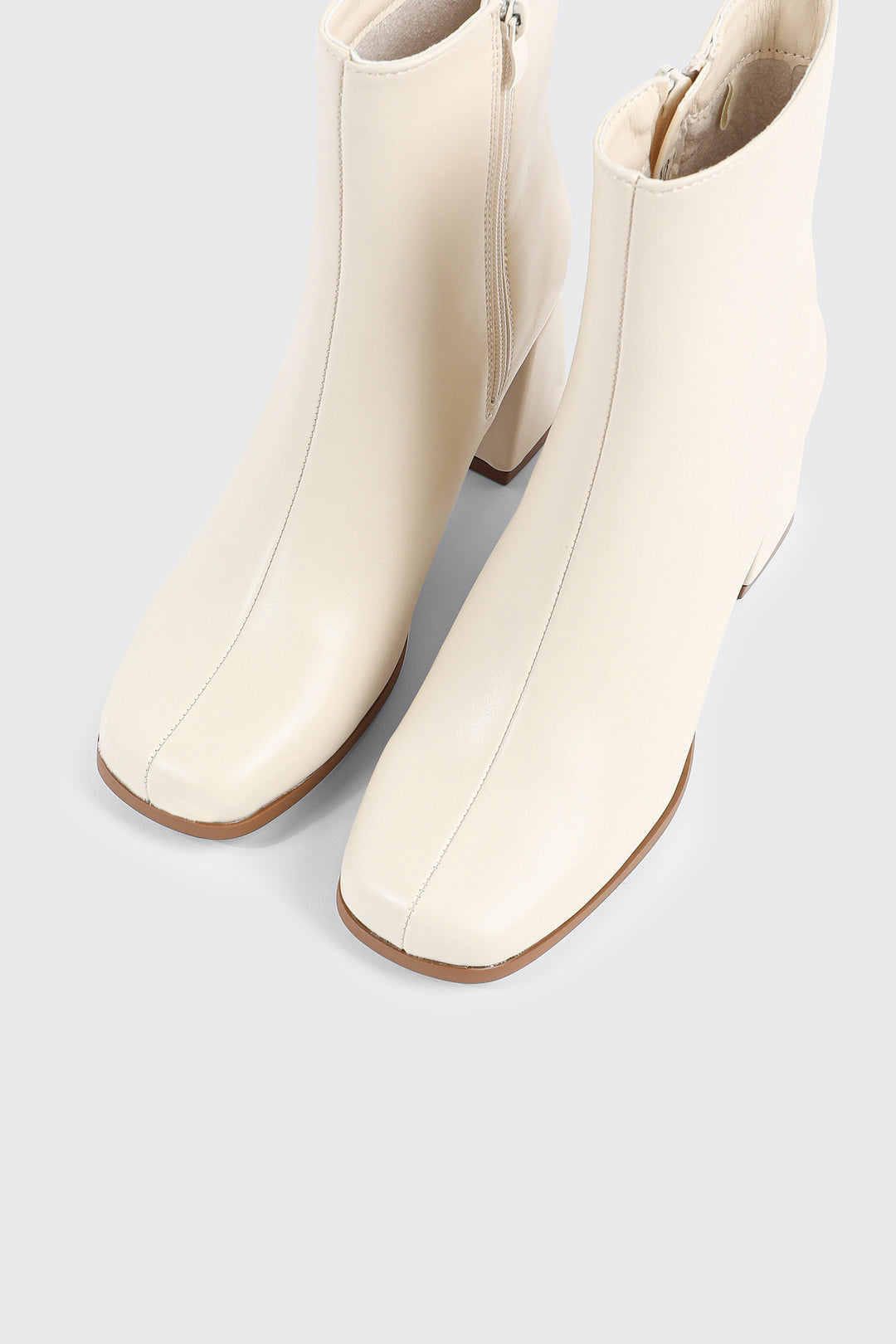 Square Toe Ankle Boots