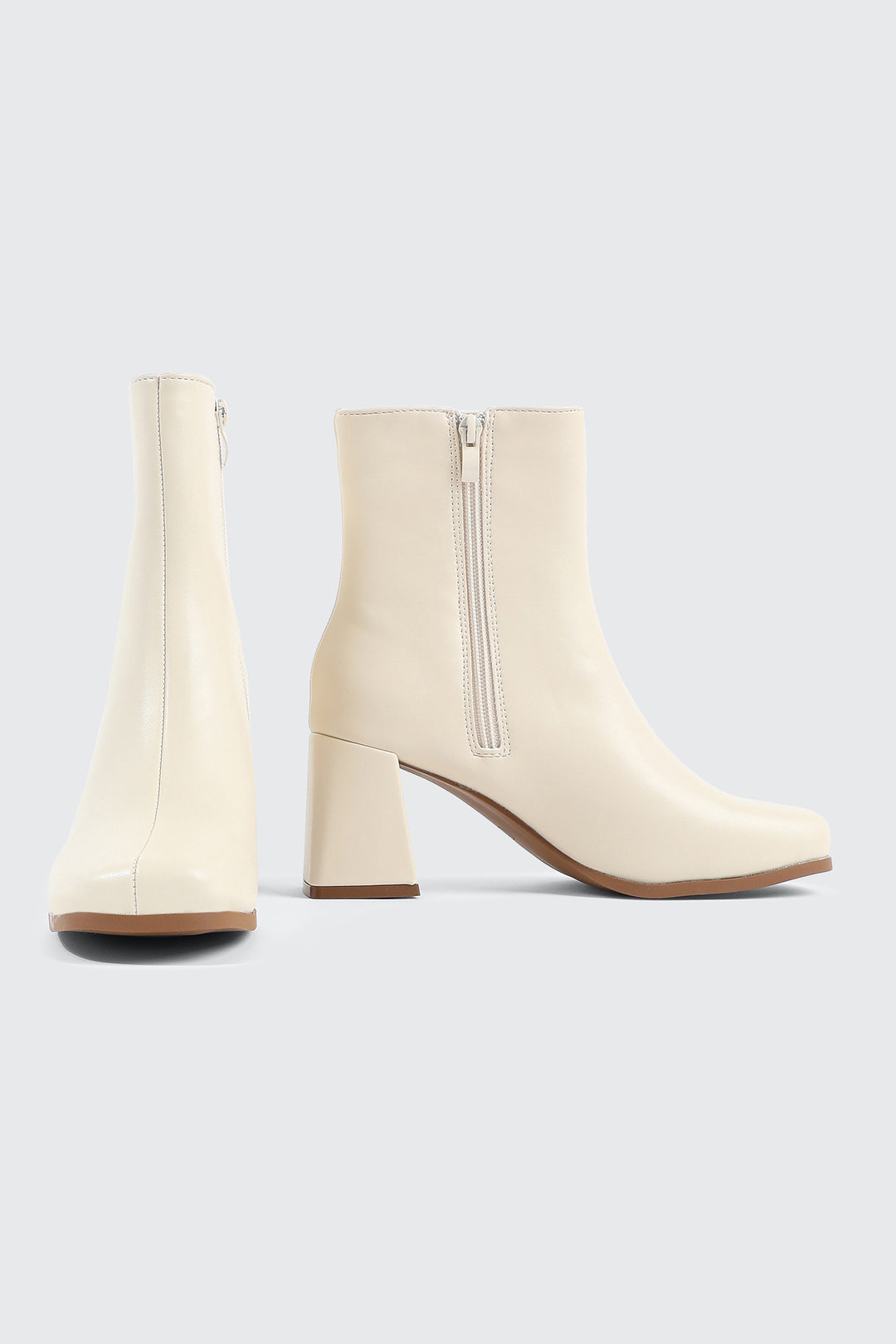 Square Toe Ankle Boots