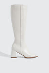 Square Toe Knee High Boots
