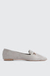 Faux Suede Pointy Toe Flats