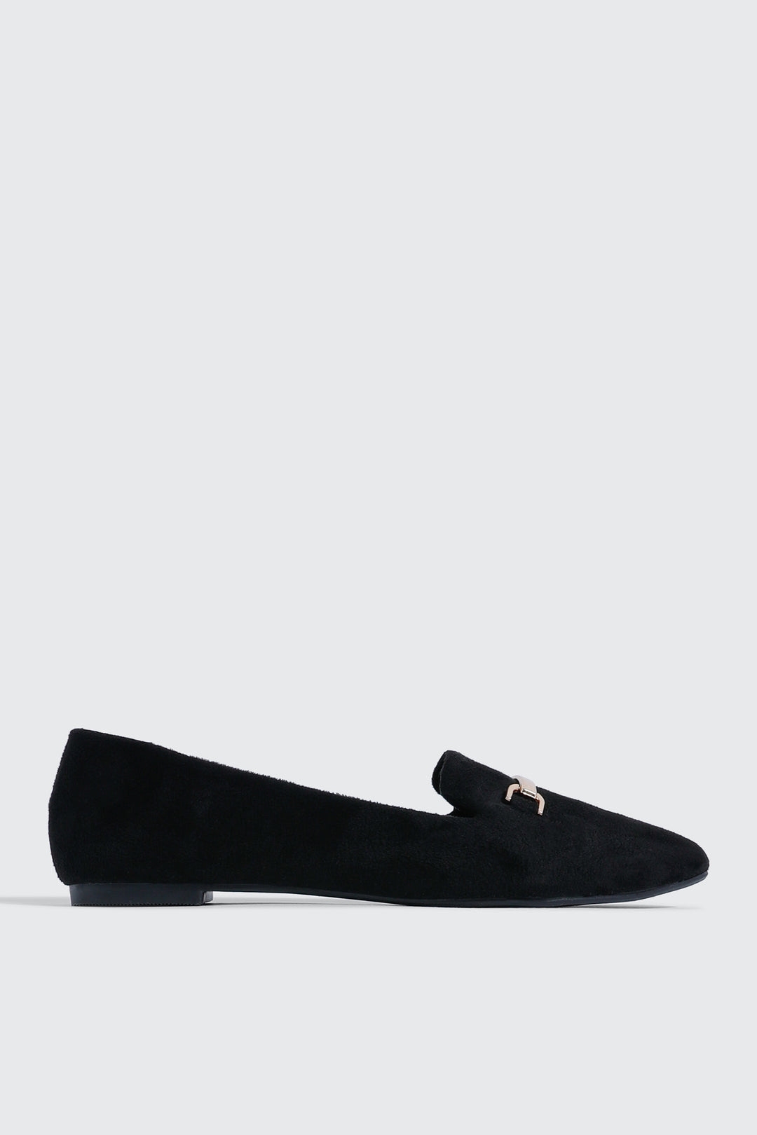 Faux Suede Pointy Toe Flats