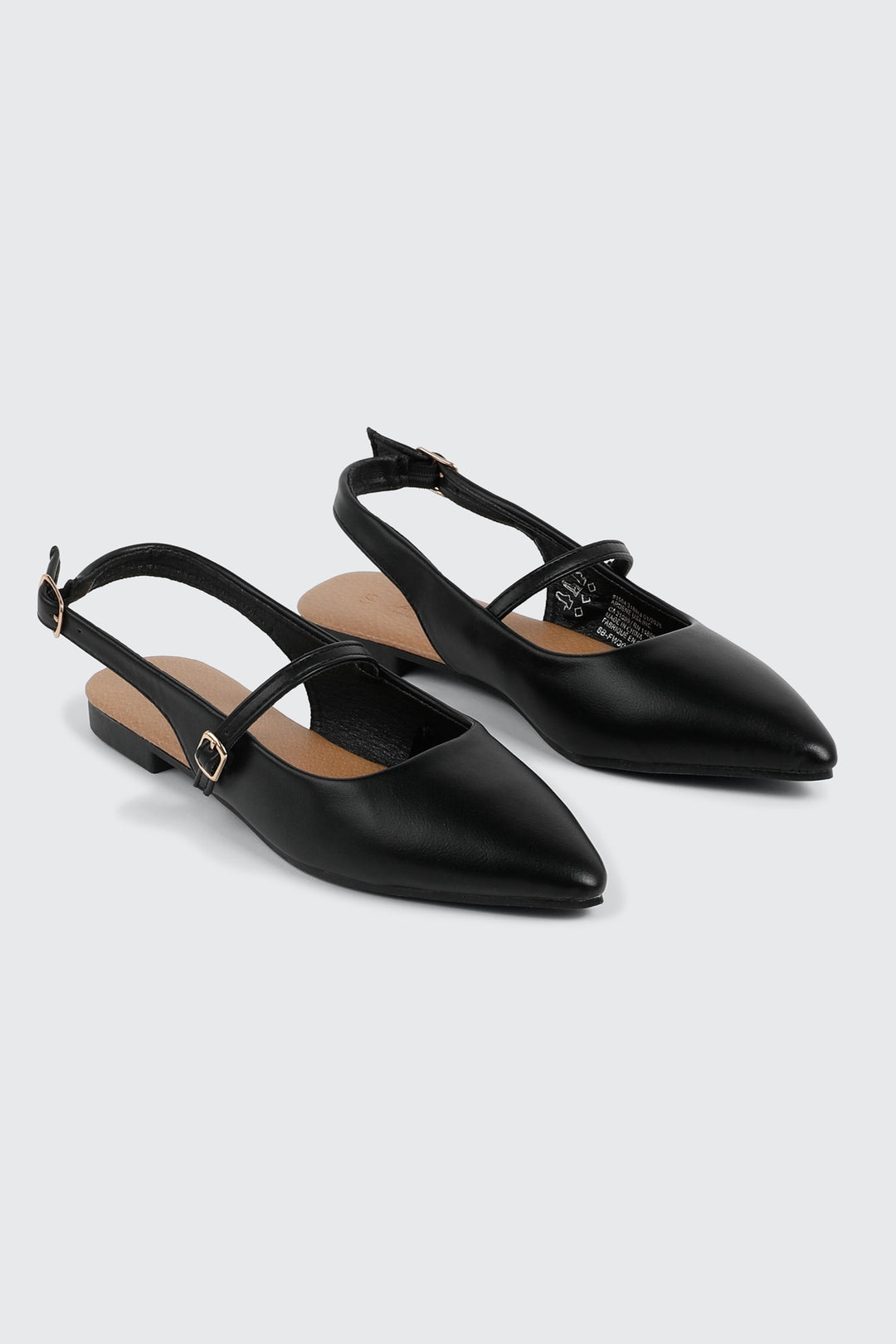Pointed Slingback Flats