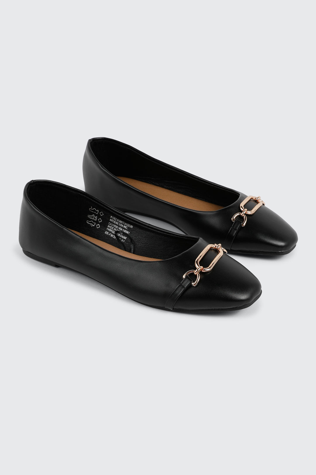 Round Toe Ballerina Flats