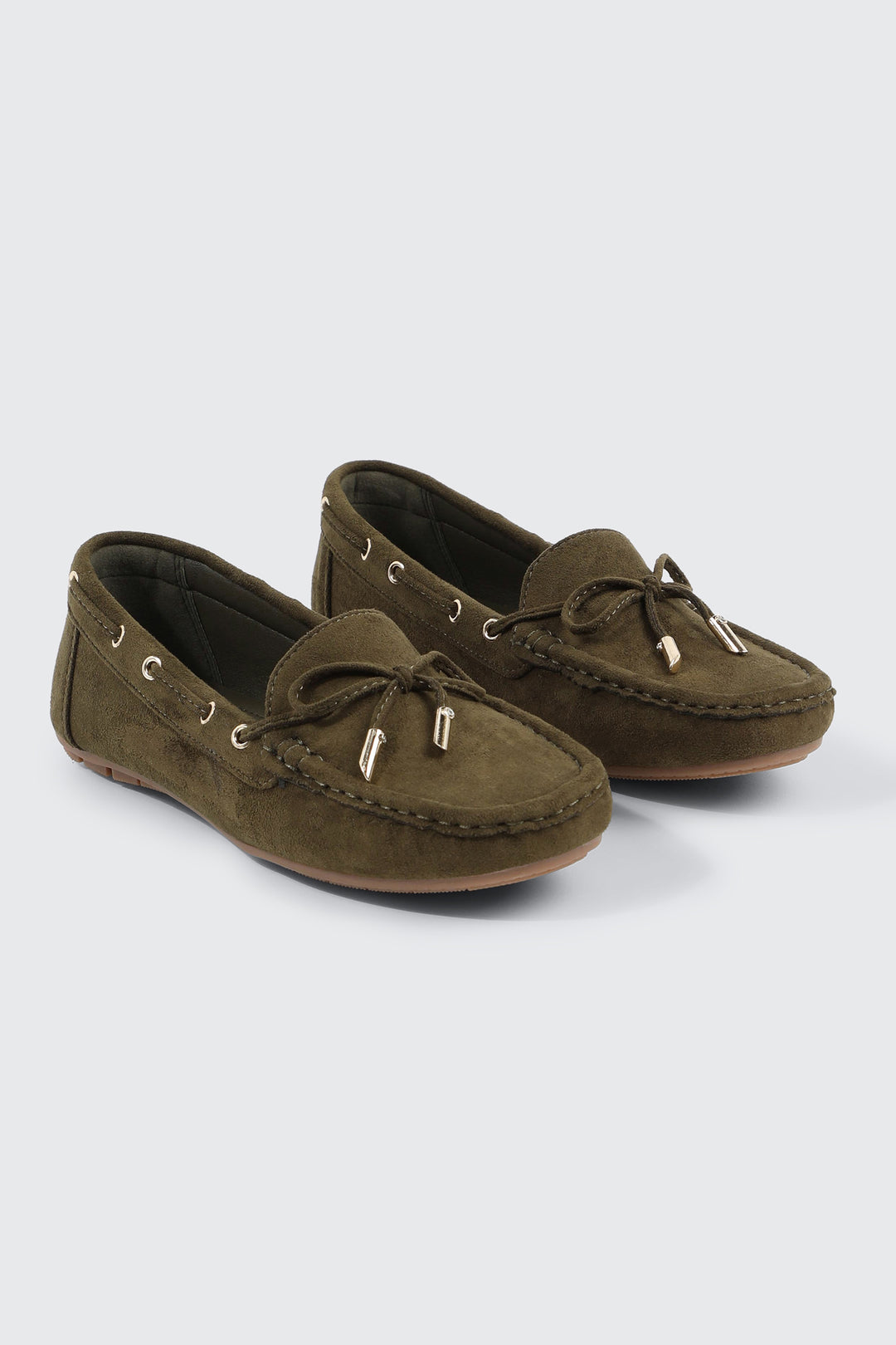 Mocassins à bout rond