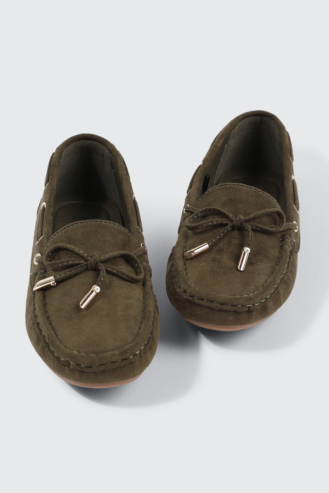 Mocassins à bout rond
