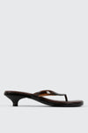 Clear Mule Kitten Heels