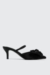 Pointed Heels with Bow