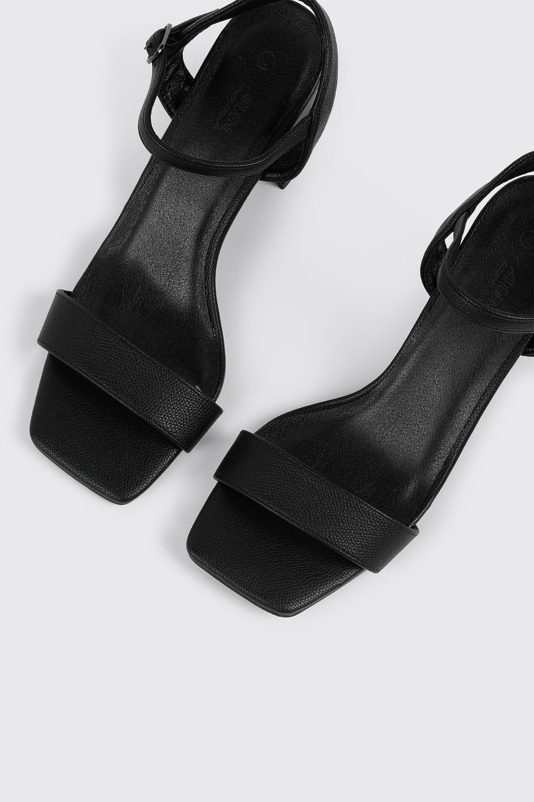 Square Toe Heel Sandals