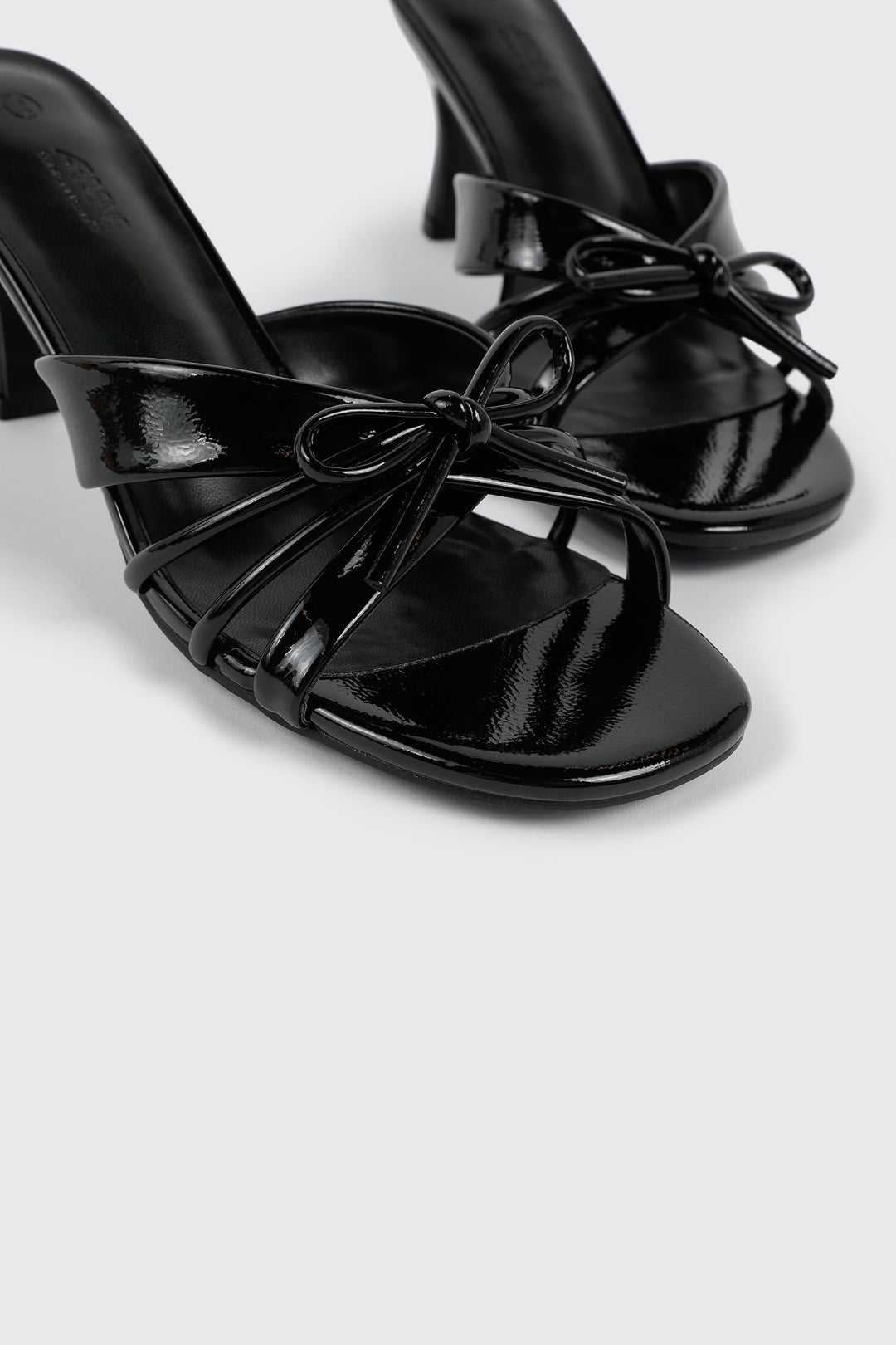 Bow Kitten Heel Sandals