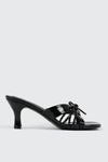 Bow Kitten Heel Sandals