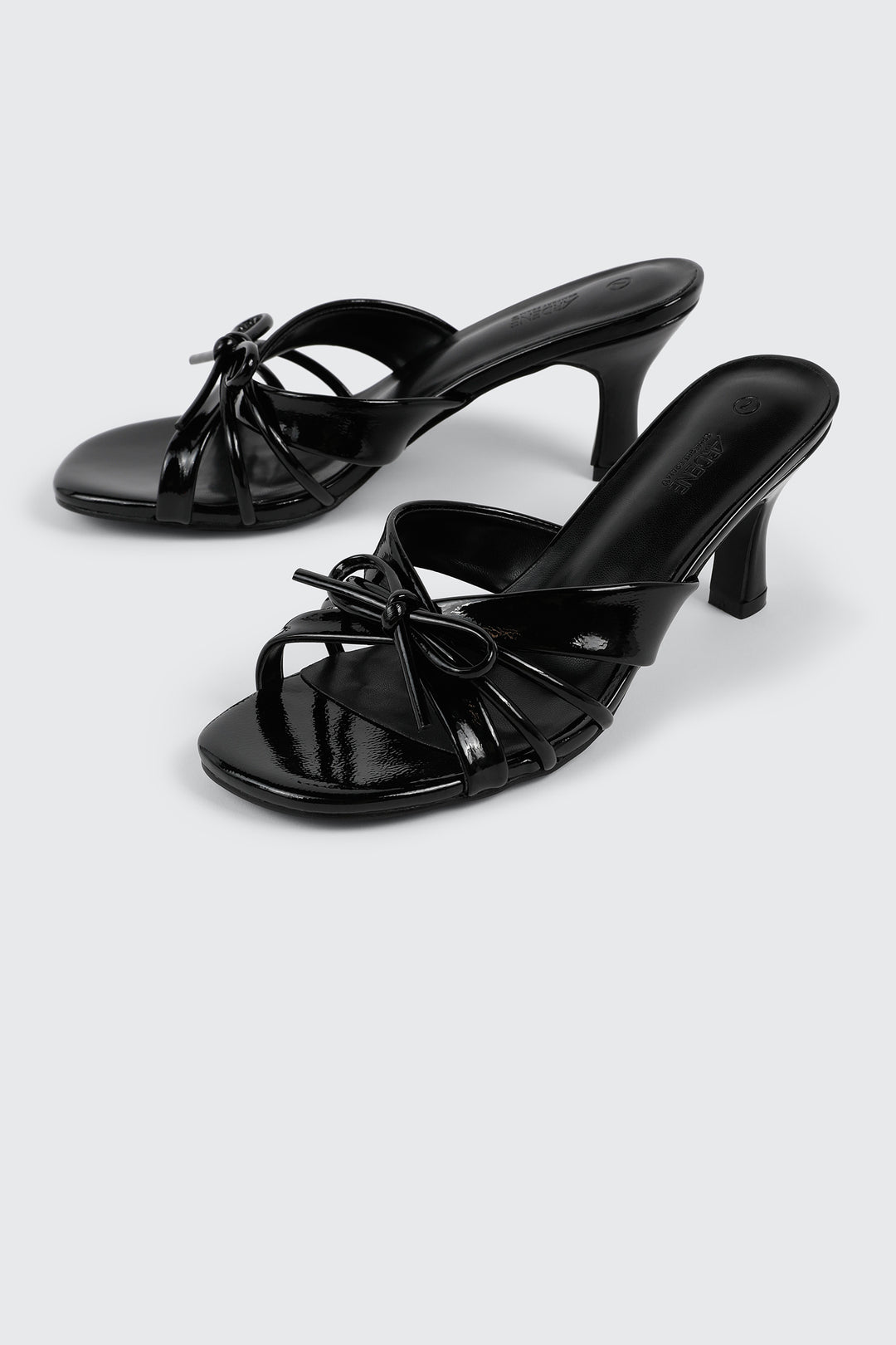 Bow Kitten Heel Sandals