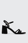 Square Toe Block Heel Sandals