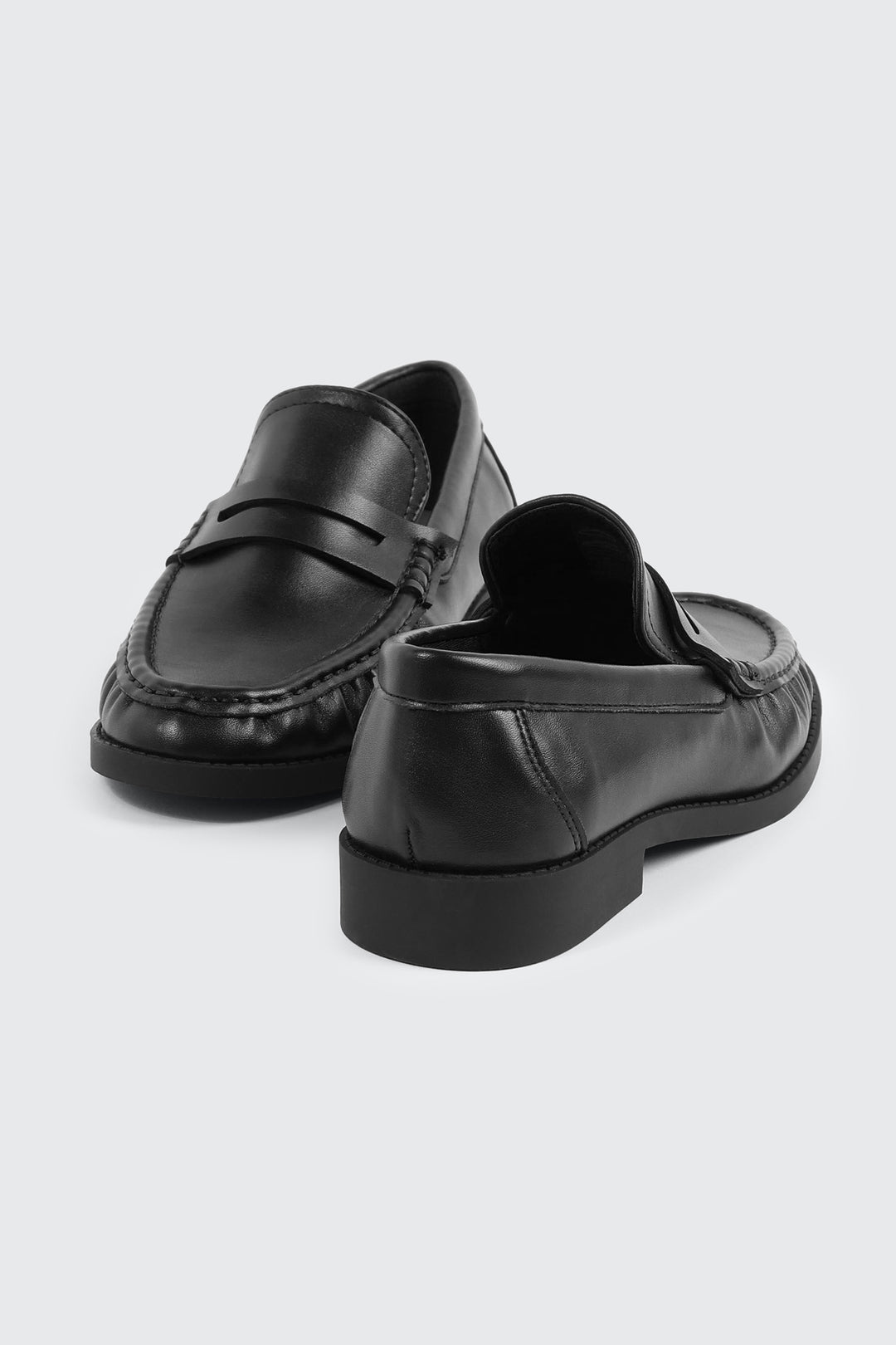 Ruched Loafers