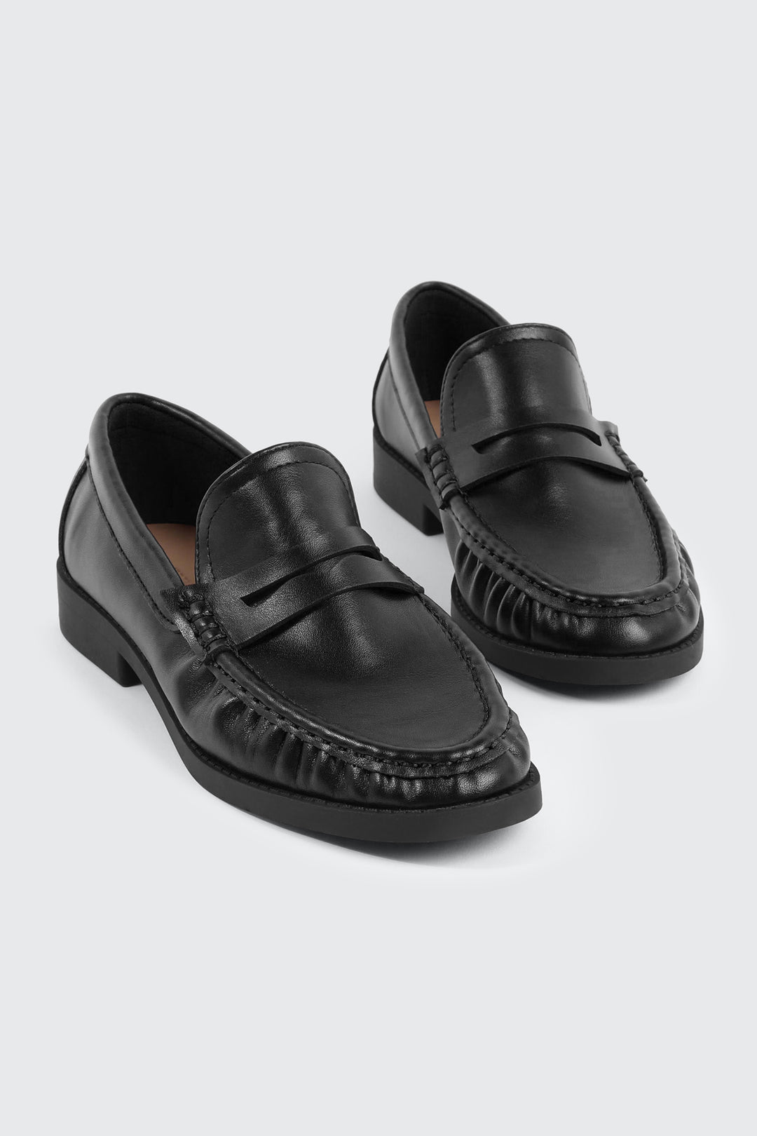 Ruched Loafers