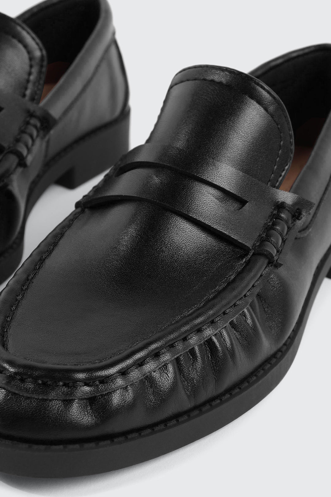 Ruched Loafers