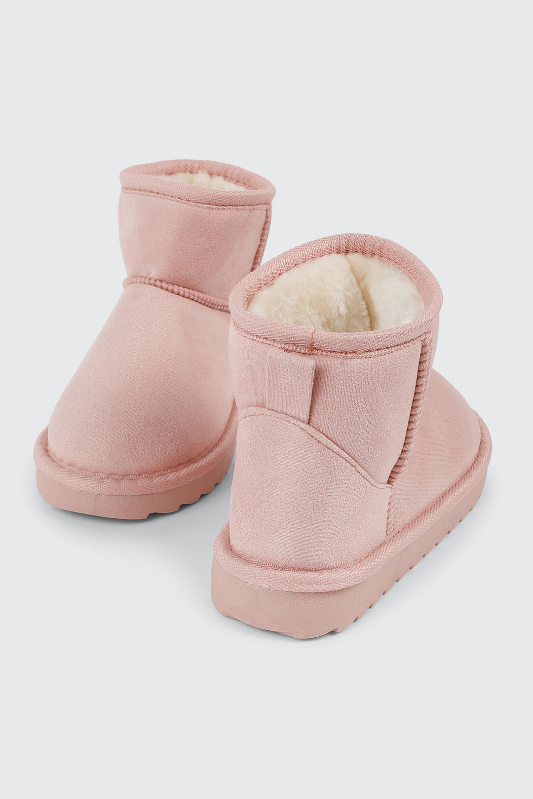 Faux Suede Ankle Boots